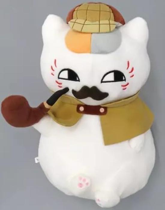 

Ichiban Kuji Book of Friends B Prize Nyanko Sensei Detective Plush Toy Natsume s
