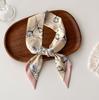 Wind Small Streamer Long Scarf Ribbon Tie Bag Versatile Decorative Headband Printed Scarf with Hand Scarf