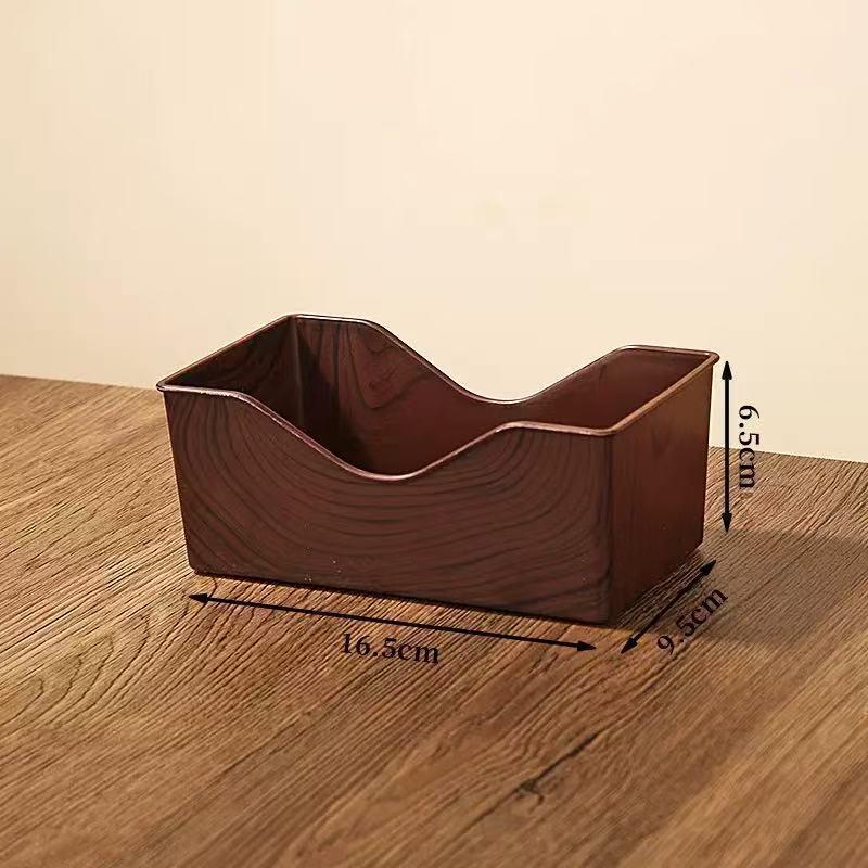 Yangge Imitation Wood Grain Snack & Bone Dish