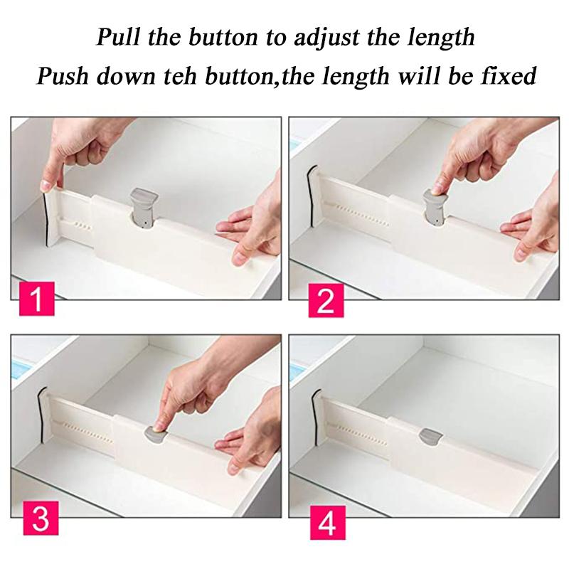 2 Stuks Uitschuifbare Lade - Keukenkast Organizer Zonder Boren, 24x40x20 Cm Voor Extra Opbergruimte