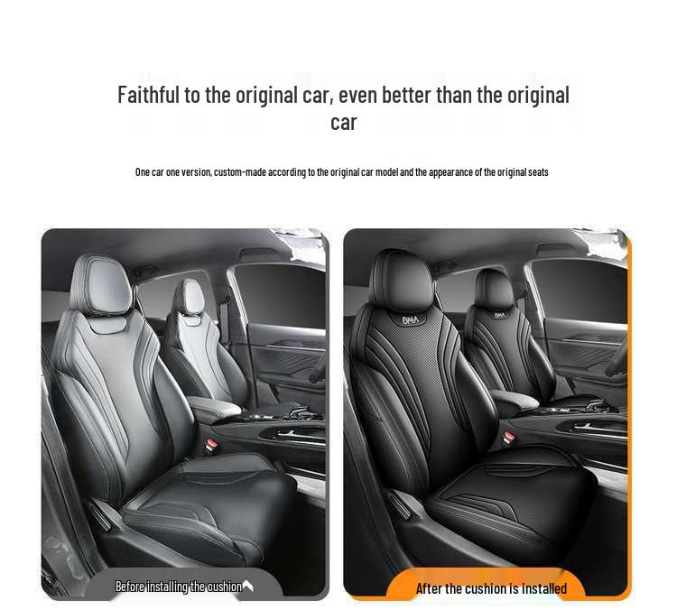 Geely Binyue L Full-Coverage Seat Cushions: All-Season Leather for 2020-2026