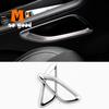 For Jaguar F-Pace F Pace 2016 2017 2018 ABS Chrome Interior Shift Box Side Cover Frame Trim Car Accessories Styling New Arriavls