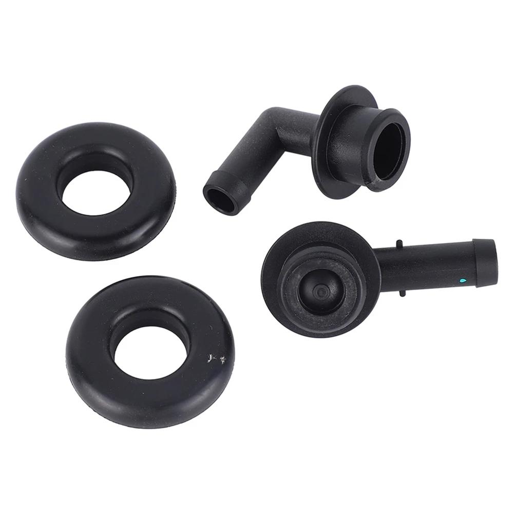 Automotive Replacement CCV Grommets Kit Vent Valve Elbows Brand New Condition Easy Installation For Jeep 4.0L Engine