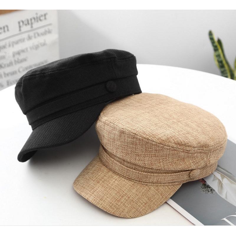 Newsboy Brand Latest Fresh School Old Vintage Octagonal Casual Fashionable Trendy Hat Navy Cap Female Summer Spring Women'S For Berets Hats Kepi