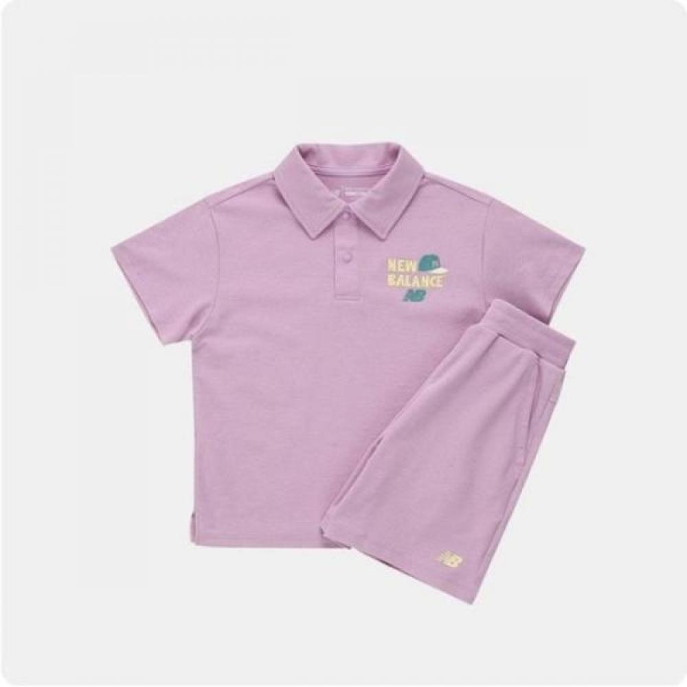

Футболка с бейсбольным воротником New Balance Skies Nk9ye2504u Лавандового цвета (88)Lavender/110