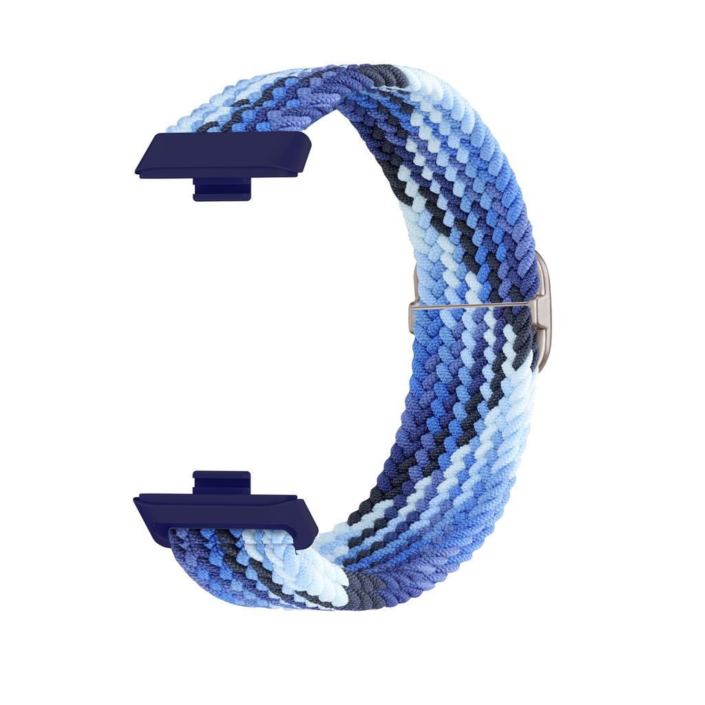 Braided Nylon WatchBand Strap For Huawei Watch Fit 3 Smart Wristband Braided Elastic Weave Bracelet For Huawei Fit4 Pro Strap