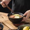 Retro Ceramic Rice Bowl Creative Japanese Ramen Bowl Household Soup Bowl Tableware Noodle Shop Special Good-Looking Small Bowl