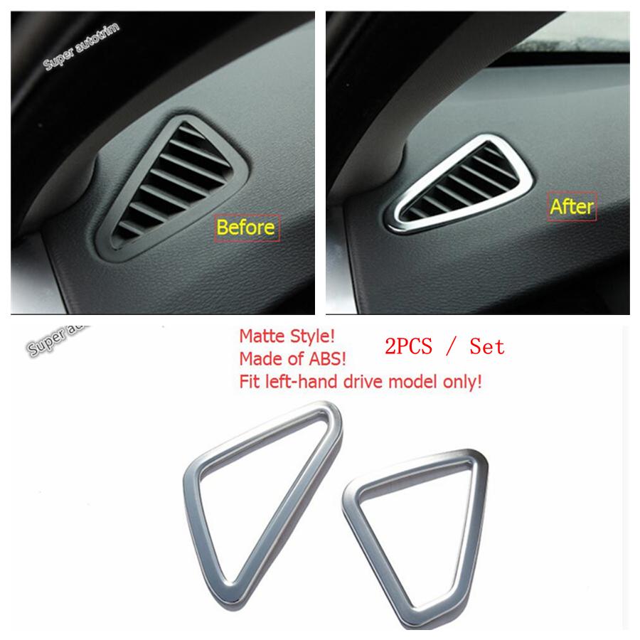 Gear Shift Panel / Dashboard Air AC Vent / Door Lock Pin Cover Trim Accessories For BMW X5 F15 2014 - 2017 / X6 F16 2015 - 2018