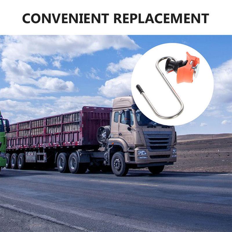 Single Aluminum Buckle S Hook Secure Cargo Tie Down Anchor Truck Rv Trailer Accessories Track Rail