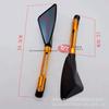 CNC ALUMINUM custom motorcycle rearview Side mirrors 8mm 10mm For KAWASAKI z750 NINJA250 HONDA R1 R6 FZ6 SUZUKI YAMAHA