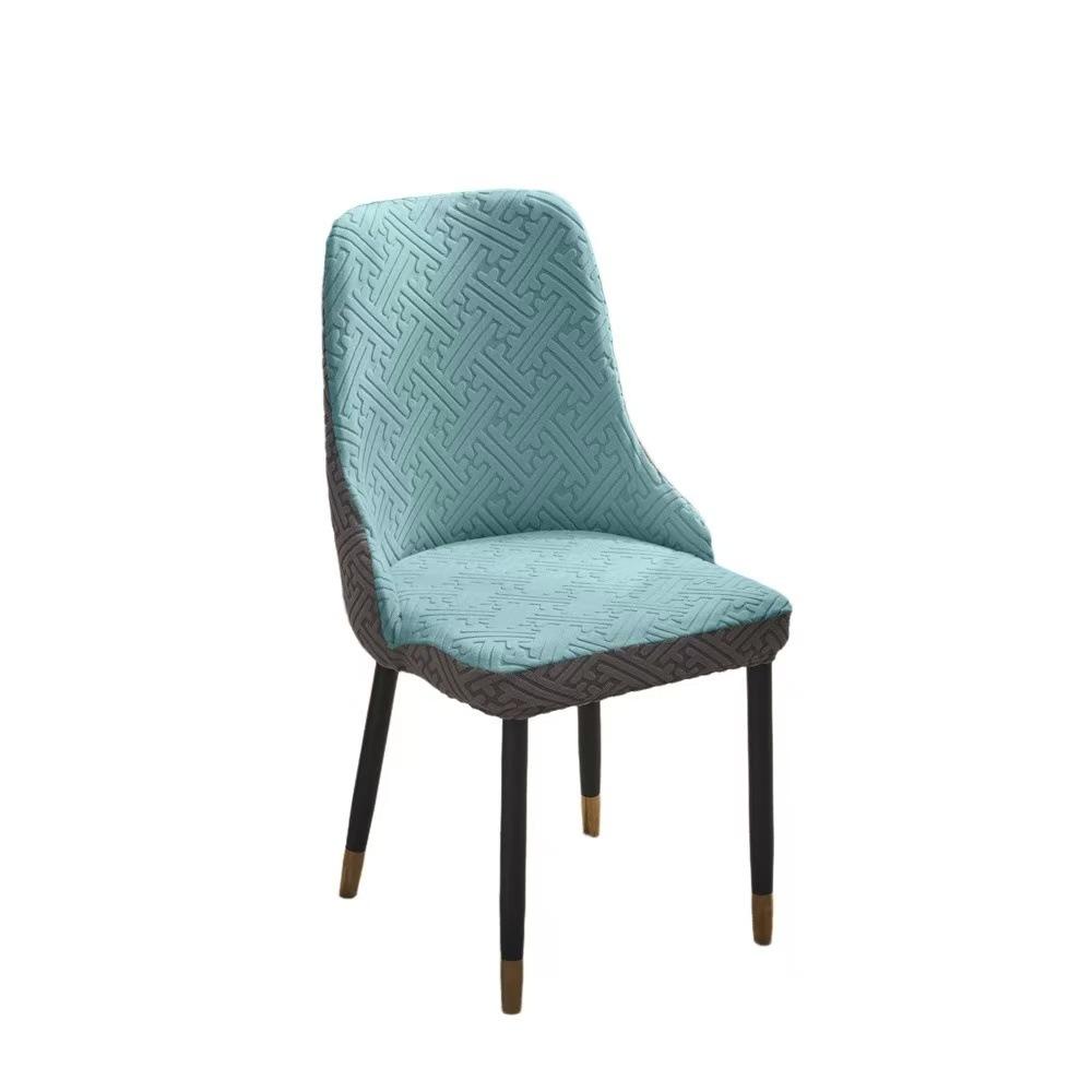 

Curved Shallow Armchair Cover Nordic Premium Sleek Elastic Universal Thickened Dining Chair Cover Universal Stool Case 42cm