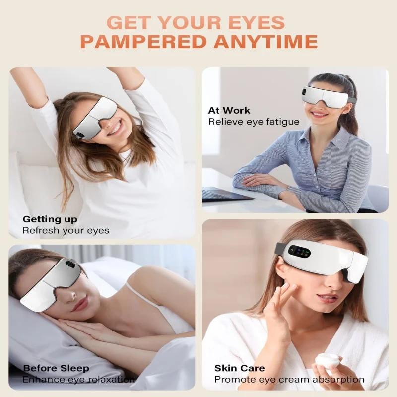 Hot Compress Eye Massager Mask Relaxing Sleep Gift For Friends Parents Birthday Present Facial Care