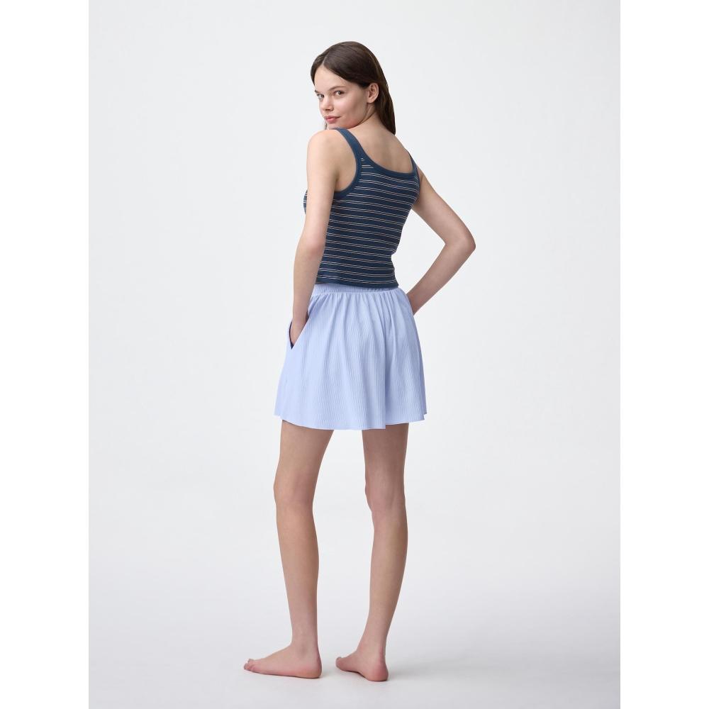 Gu By Uniqlo Ribbed Easy Shorts