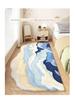 Forest Moss Shaped Anti-Dirt Plush Rug for Bedroom or Balcony