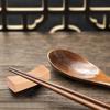 DOITOOL Podstavec na hůlku Podstavec na dřevěnou lžíci Hůlka Polštářek Podstavec na lžíci Stojan na hůlky v japonském stylu Odpočinek na příbory Japonské dekorace na nádobí