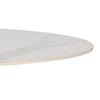 Skinny Premium Stone ROUND TABLE WHITE MARBLE