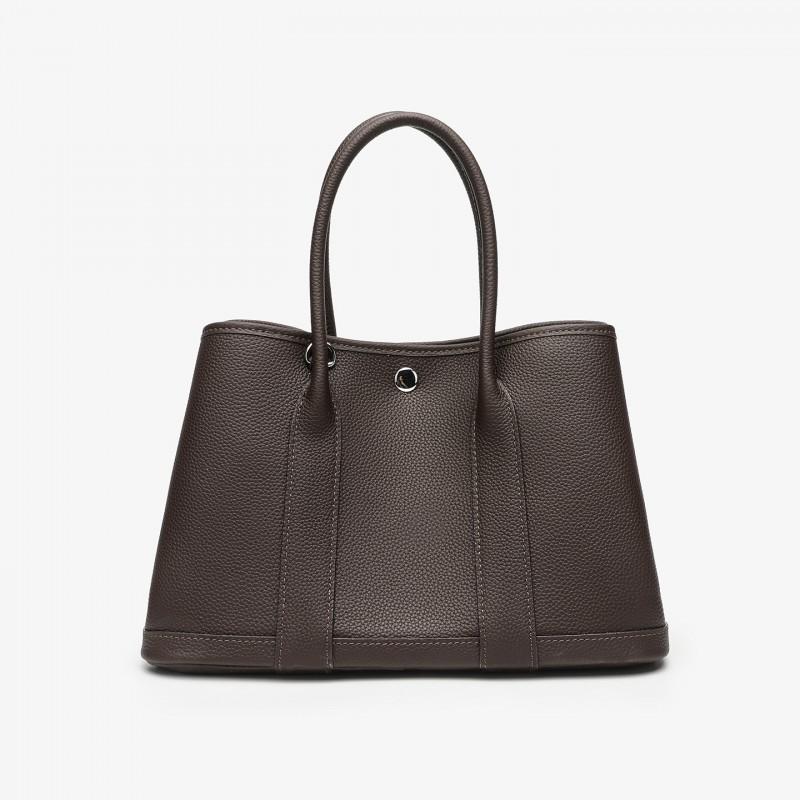 Fashionable First-layer Cowhide Large-capacity Garden Bag All-matching One-shoulder Portable Cross-body Women