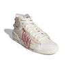 Adidas Originals Nizza Hi Dl Comfortable Non-Slip Durable Mid-Top Skate Shoes Unisex Skate Shoes Light-Red GX8534