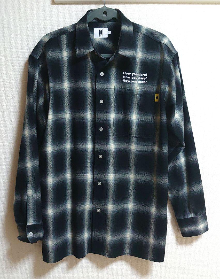 

[Б/У] Футболка с длинным рукавом BTS MICDROP, Размер L (Только примерка)