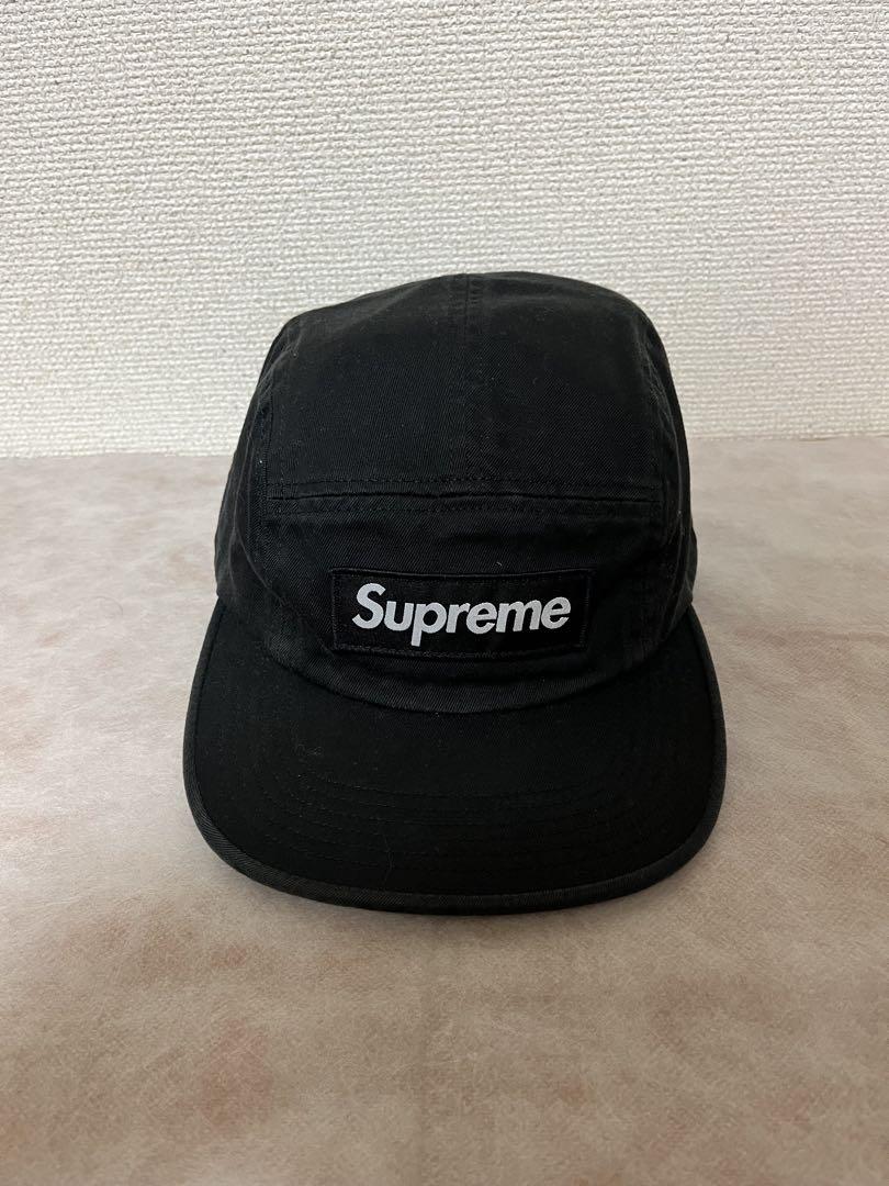

[USED] Supreme black cap with box logo