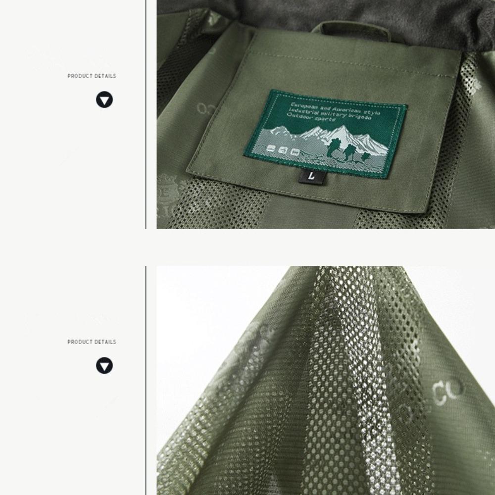 Summer Men Outdoor Breathable Sleeveless Vest Men Casual Multi Pocket Vest Man Cargo Safari Work Waistcoat Plus Size 6XL