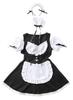 Clearstone GLOWHOLIC Cosplay Halloween Korsett Maid S Schwarz Damen