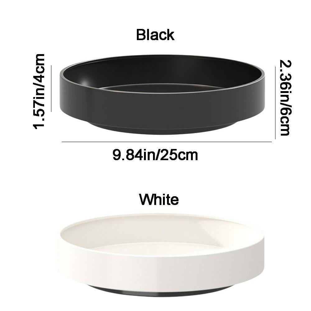 Large Capacity Condiment Storage Rack Round Seasoning Storage Holder  for Kitchen