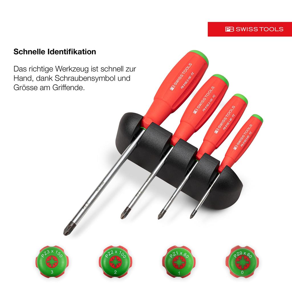 PB SwissGrip Driver Set with Holder 8243