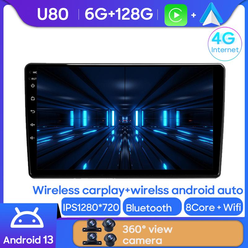 Android Multimedia For Peugeot 308 T9 308S 2013 - 2017 Car Stereo CPU Radio QLED Player Navigation BT Screen Dash Cam HDR WIFI