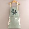 COFLYEE Halterneck Cotton Linen Kitchen Apron