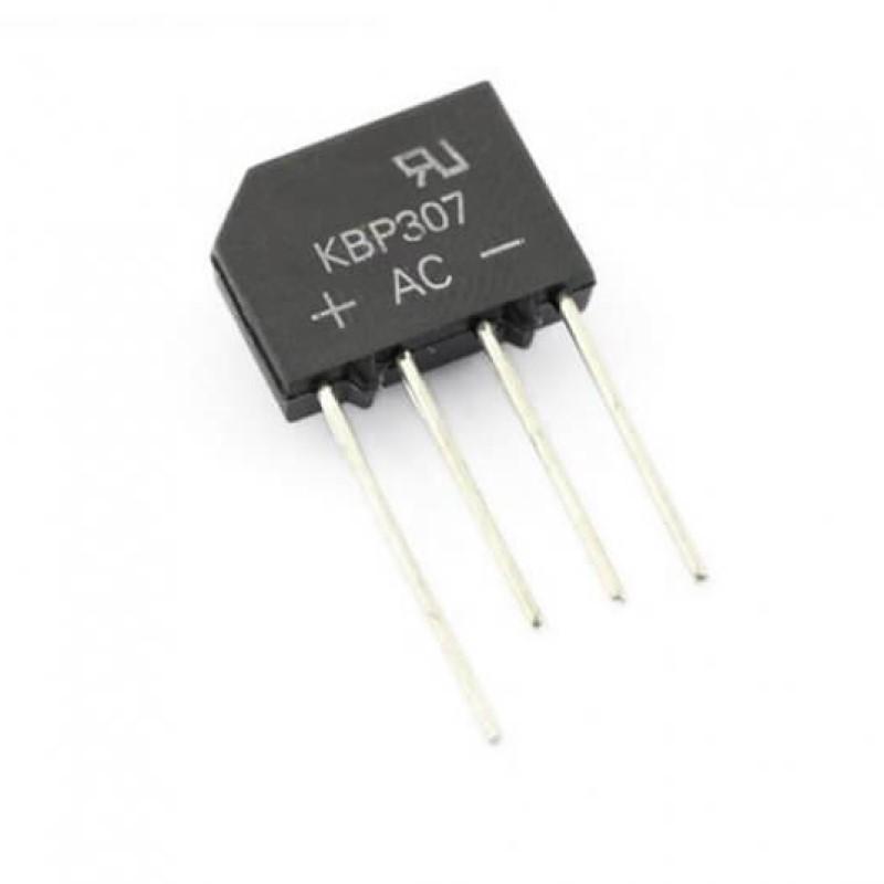 10PCS 3A 1000V KBP307 Diode Bridge Rectifier KBP 307 Power Diode Electronica Componentes