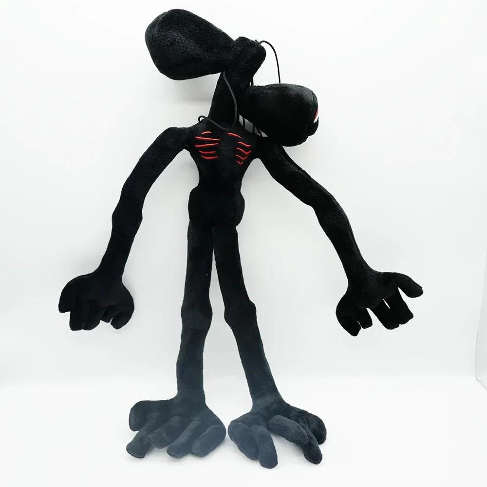 55cm Sirenenkopf Plüschtier Sirenenkopf Weiche Stoffpuppe Horror Charakter Figuren Plüschtiere Spielzeug für Kinder Geburtstag Weihnachtsgeschenk