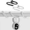 Compact Flexible Clamp Mount for TP-Link For Tapo C200 C210 C220 C201 C202 C211 C212 C222 C230 Home Security Cameras