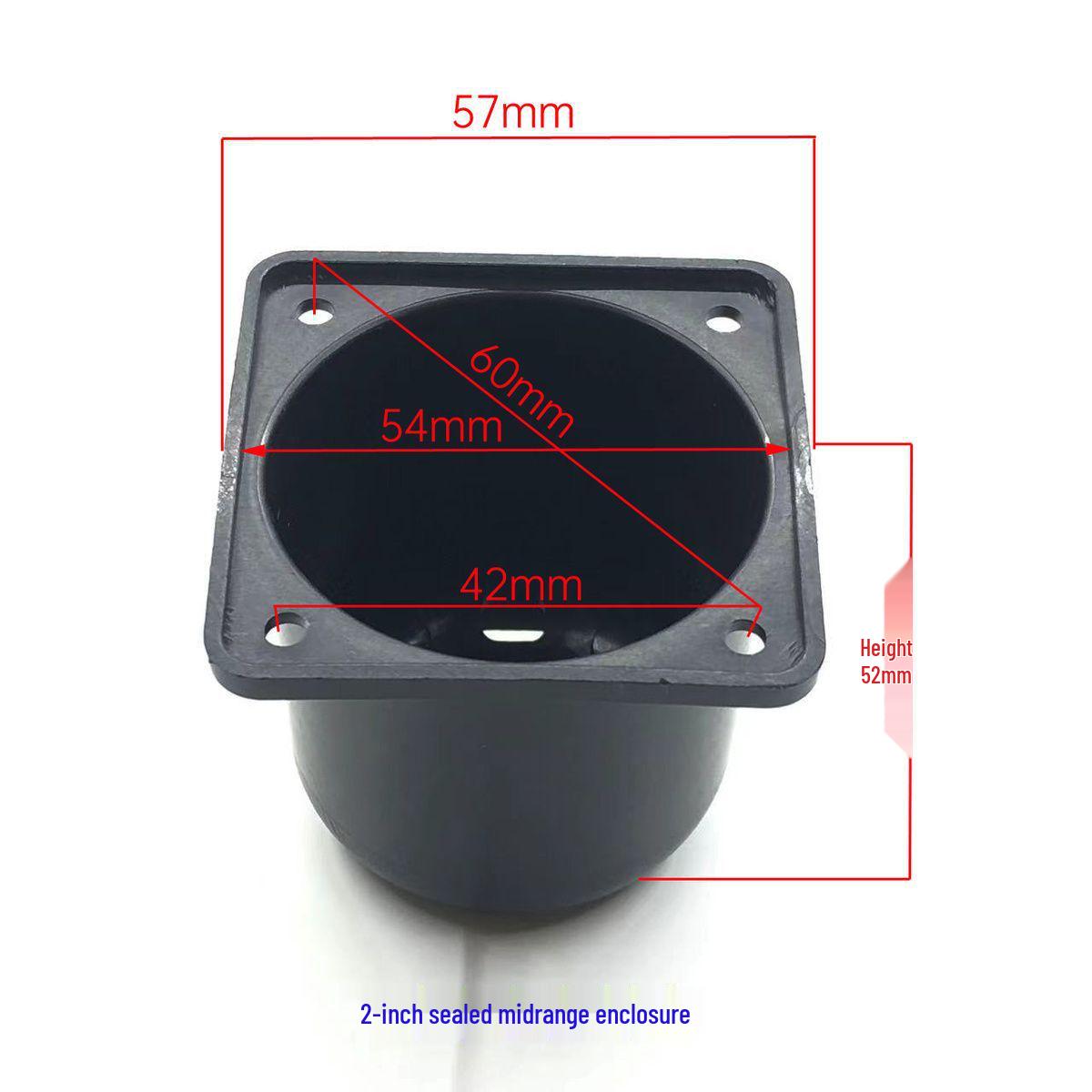 

2-4 Inch Midrange 2.1 Sealed Enclosure for Home Audio, Car, or Electric Motorcycle