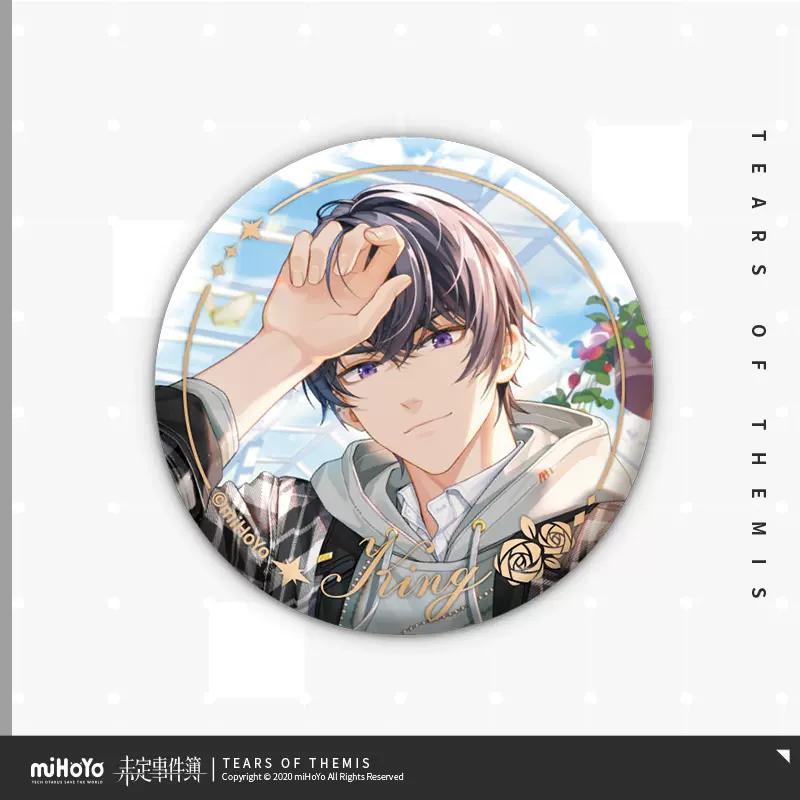 

Sunsyea Tears of Themis Official Merch miHoYo Original Authentic XSMJ Badge RMarius von Hagen Luke Pearce Artem Wing Vyn Richter