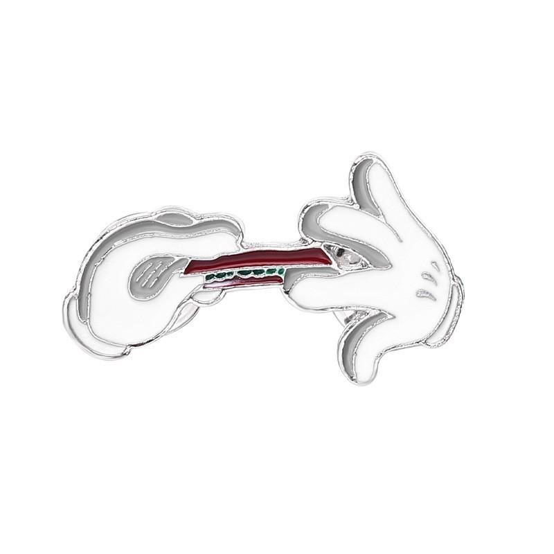 

Modern Geometric Design Brooch With Durable Alloy Construction Ideal For Accessories Fashion