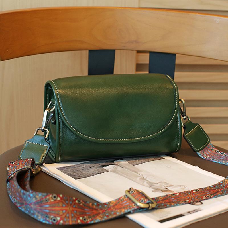 

Новая женская сумка в стиле ретро из натуральной кожи, сумка через плечо из коровьей кожи растительного дубления первого слоя, модная универсальная сумка-мессенджер