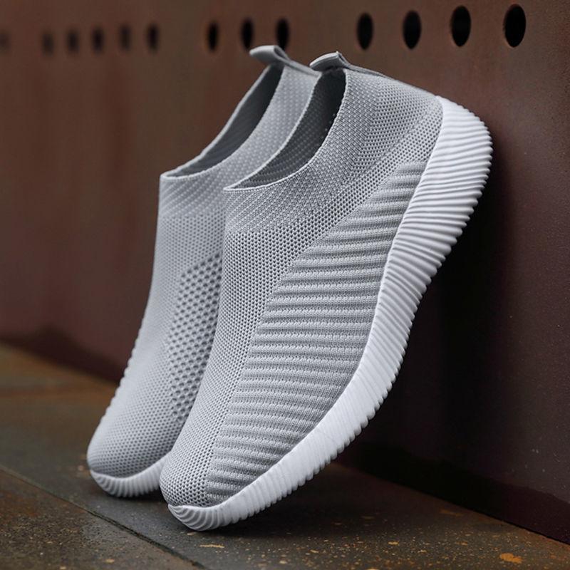 Scarpe in Tessuto Traspiranti Fly Weaving Modelli Coppia Scarpe a Rete Estive Versione Coreana delle Scarpe Basse Singole Casual