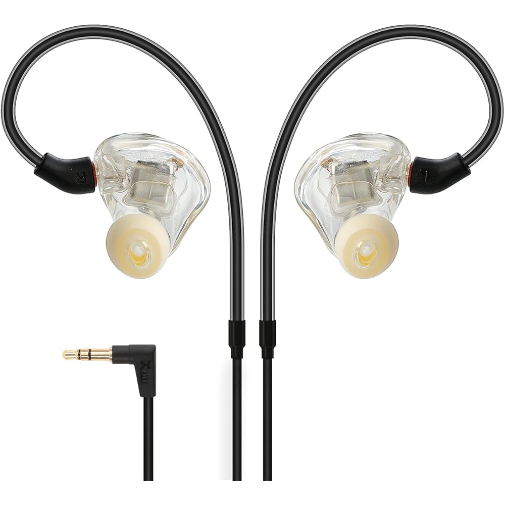 Xvive T9 In-Ear Monitors In-Ear Monitors with Dual Balanced Armature Drivers XV-T9