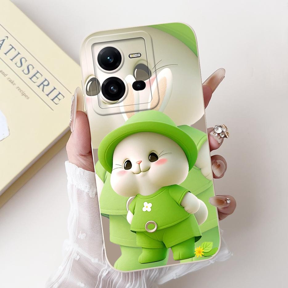For Vivo V25 5G Case Vivo V25e V2201 V2202 New Fashion Candy Painted Cover Soft TPU Phone Case For Vivo V25e V 25 E VivoV25 Bags