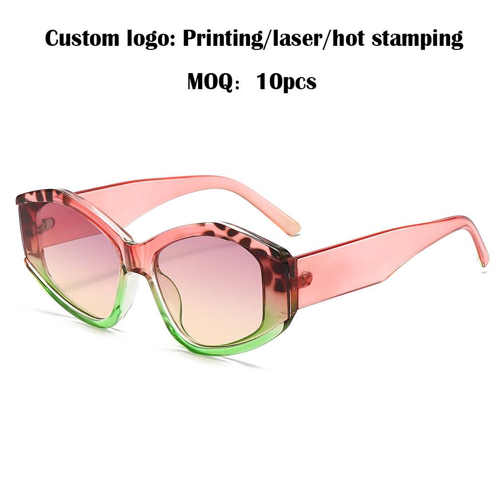 

Women s Trendy Personalized Polygon Sunglasses: Fashionable Eyewear for Travel & Sun Protection