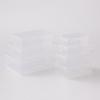 Transparent Rectangle PP Plastic Storage Box for Hardware & Electronic Components