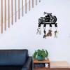 Metal Motorcycle Key Holder Wall Decor for Keys Caps 5.9 Inch Rustic Home Office Kitchen Porch