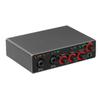 Portable USB Audios Interface High Fidelitys Recording For Studio Podcast 24 Bit/192kHz Podcasting Streaming Devices