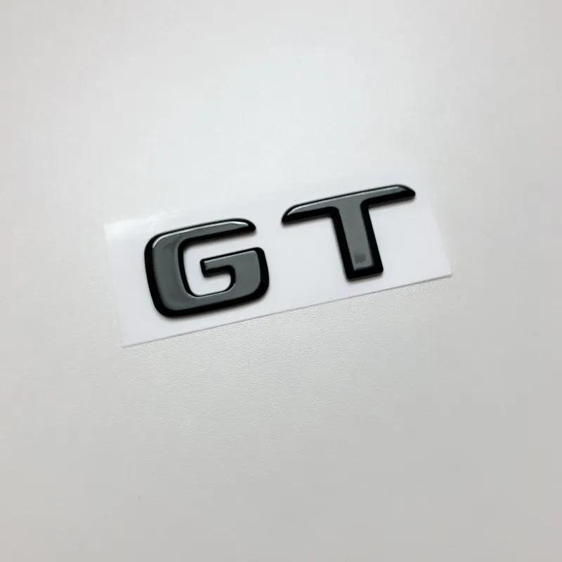 3D ABS Rear Trunk Decal Emblem Badge Sticker For Mercedes AMG GT R S C GTR GTS GT50 GT43 GT53 GT63S W190 W251 Car Accessories
