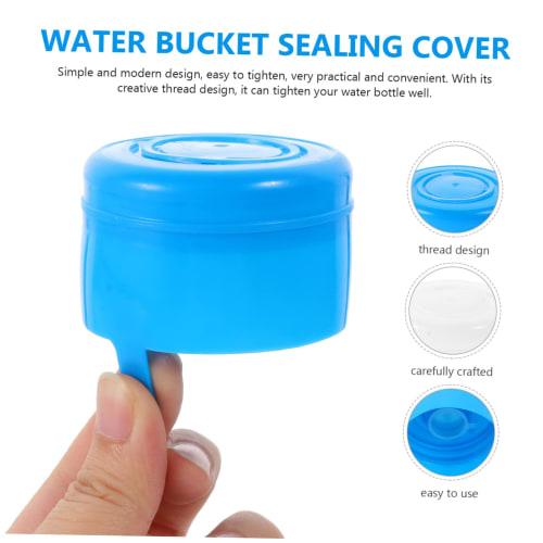 OUNONA 40-Piece 5 Gallon Water Bottle Caps, Reusable Water Jug Lids, Replacement Water Jug Lids for Portable Water Bottles, Bucket Lids, Reusable Jug