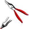 Car Hose Removal Pliers, Vehicle Fuel Line and Vacuum Tube Separation Pliers Pipe Repairing Tool, Auto Pipe Separator Tube Disconnect Tool for Fuel