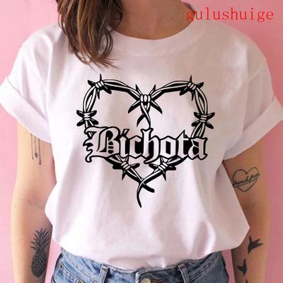 Fashion Unisexana Sera Bonito Bichota Karol G Unisex T Shirt Women Short Sleeve Woman Graphic Unisex T Shirts O Neck Tee Trendy Clothing