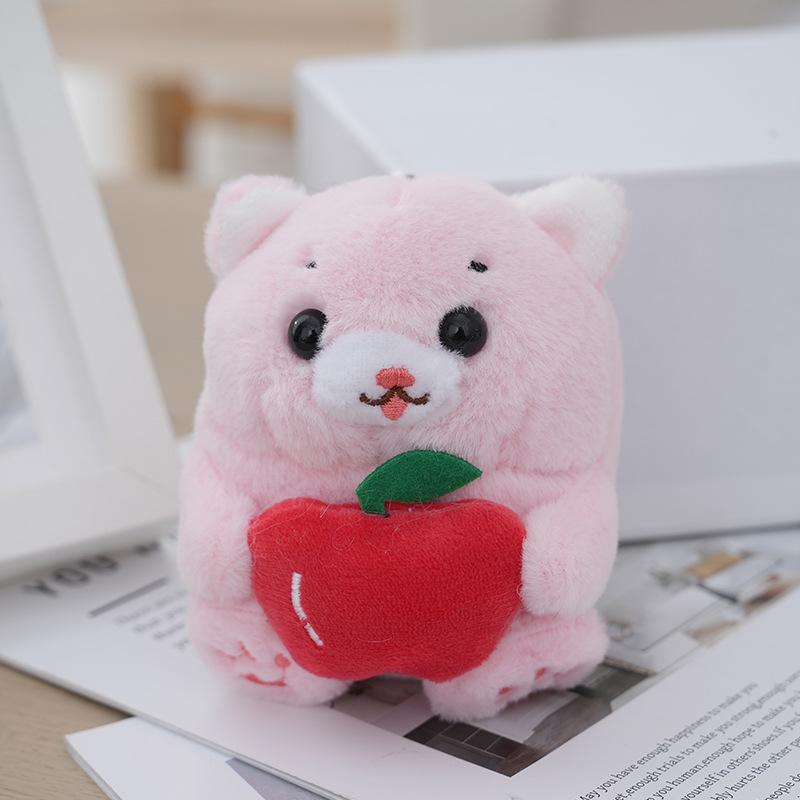 

And Cute Huggable Plush Toy Keychains For Backpacks And Claw Machines Colors Various рожевий