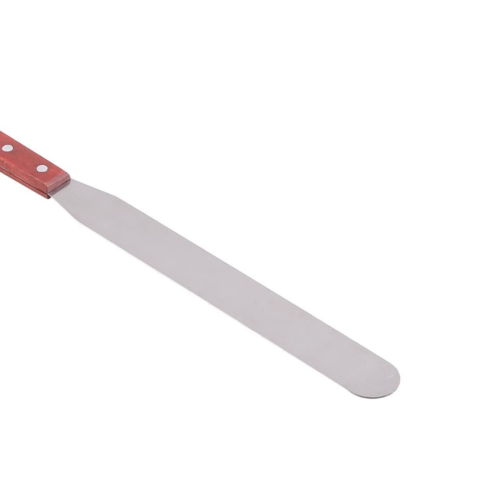 1pc 6/8/10/12 Inch Stainless Steel Cake Spatula Butter Cream Icing Frosting Knife Smoother Kitchen Pastry Cake Decoration Tools